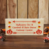 Halloween Carnival Sign-Lange General Store