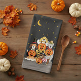 Halloween Pups Terry Towel