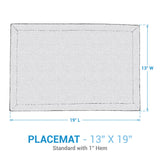 Happy Holidays Chindi Placemats-Lange General Store
