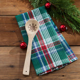 Hard Candy Stir It Up Dishtowel & Wooden Spoon Set