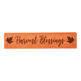 Harvest Blessings Fall Leaves Sign-Lange General Store