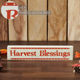 Harvest Blessings w/Mini Stars Sign-Lange General Store