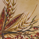 Harvest Dance Fall Table Runner 36" closeup