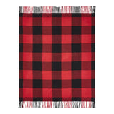 Harvy Red and Black Throw-Lange General Store