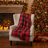 Harper Red and Black Throw-Lange General Store
