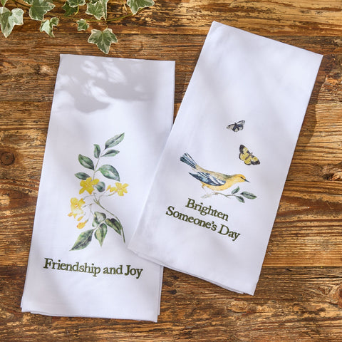 Hayson Botanical Dishtowels-Lange General Store