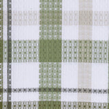 Hayson Sage Plaid Waffle Dishtowel-Lange General Store