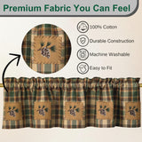 Hazelscotch Patch Valance-Lange General Store