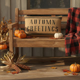Heirloom Farm Autumn Greetings Pillow-Lange General Store