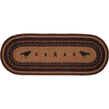 Heritage Farms Crow Braided Table Runners-Lange General Store
