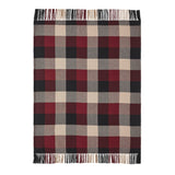 Heirloom Farm Primitive Check Woven Throw-Lange General Store