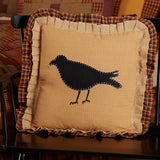 Heirloom Farm Primitive Crow Pillow
