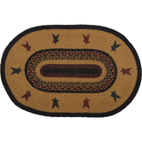 Heritage Farms Star Oval Rug-Lange General Store