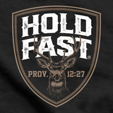 Hold Fast Deer Flag Men's Hoodie-Lange General Store