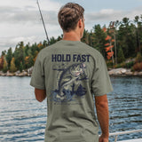 Hold Fast Fishing T-Shirt-Lange General Store