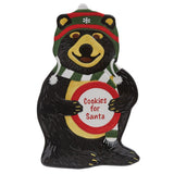 Holiday Bear Cookies For Santa Spoon Rest