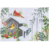 Holiday Cardinal Love Placemats-Lange General Store
