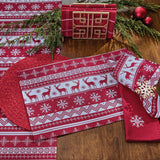 Holiday Reindeer Dash Table Runner 36"-Lange General Store