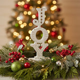 JOY Carved Letter Wooden Sign-Lange General Store