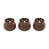 Jack-O-Lantern Candle Holder Bronze Set of 3-Lange General Store