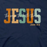 Jesus WTL Adult T-Shirt-Lange General Store