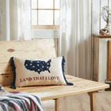 Land That I Love Pillow-Lange General Store