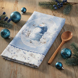 Let It Snow Snowman Terry Towel