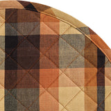 Harvest Plaid Quilted Placemats Set of 4