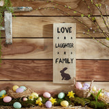 Love Laughter Family Wooden Sign-Lange General Store