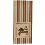 MERRY Striped Dishtowel-Lange General Store