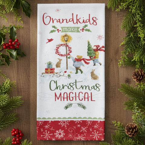 Magical Winterland Grandkids Terry Towel-Lange General Store