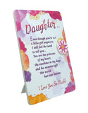 Magnet With Easel Back - Daughter, I Love You So Much-Lange General Store