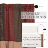 Mayzie Patchwork Valance-Lange General Store