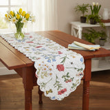 Meadow Flowers Quilted Table Runner-Lange General Store