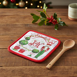 Merry Nutcrackers Potholder