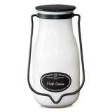 Milk Bottle Candle - Pink Guava-Lange General Store