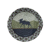 Moose Braided Trivet 8" Set-Lange General Store