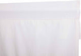 Muslin Ruffled Bleached White Ruffled Tiers-Lange General Store