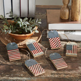 My Country Americana Tag Ornaments Set of 6-Lange General Store