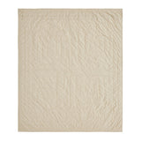 My Country Navy & Khaki Quilted Throw-Lange General Store