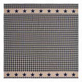 My Country Navy & Khaki Shower Curtain-Lange General Store