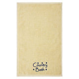Navy Country Bath Stars Towels & Washcloths-Lange General Store