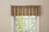 Oatmeal Lace Valance-Lange General Store