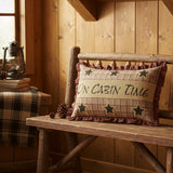 Dawson Star On Cabin Time Pillow-Lange General Store