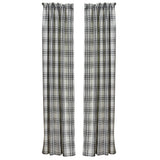 Onyx and Ivory Long Panel Curtains-Lange General Store