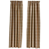 Paxton Short Panel Curtains-Lange General Store