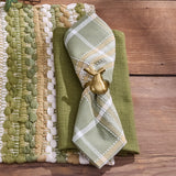 Pear Grove Plaid Napkins-Lange General Store