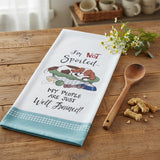 Pet Dog I'm Not Spoiled Tea Towel-Lange General Store