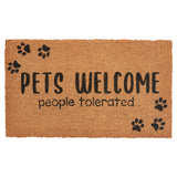 Pets Welcome Door Mat-Lange General Store
