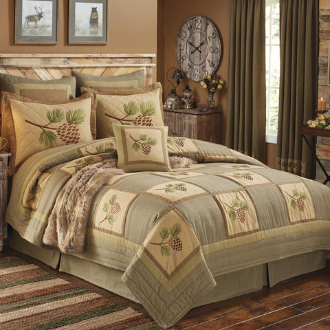 Pine Woods Queen Quilt-Lange General Store